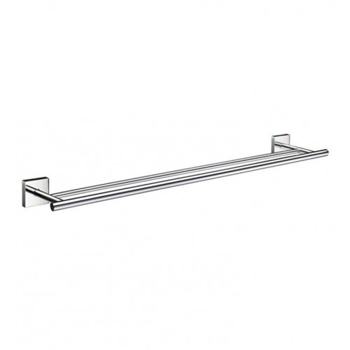 Smedbo RK3364 House Towel Rail Double in Polished Chrome