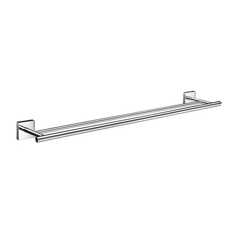 Smedbo RK3364 House Towel Rail Double in Polished Chrome
