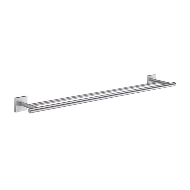 Smedbo RS3364 House Towel Rail Double in Brushed Chrome