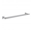 Smedbo RS3364 House Towel Rail Double in Brushed Chrome