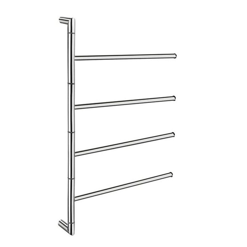 Smedbo FK634 Ouline Towel Rail Swing-Arm in Polished Stainless Steel