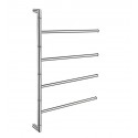 Smedbo FK634 Ouline Towel Rail Swing-Arm in Polished Stainless Steel
