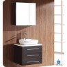 Fresca FVN6185ES Modella Modern Bathroom Vanity with Medicine Cabinet in Espresso