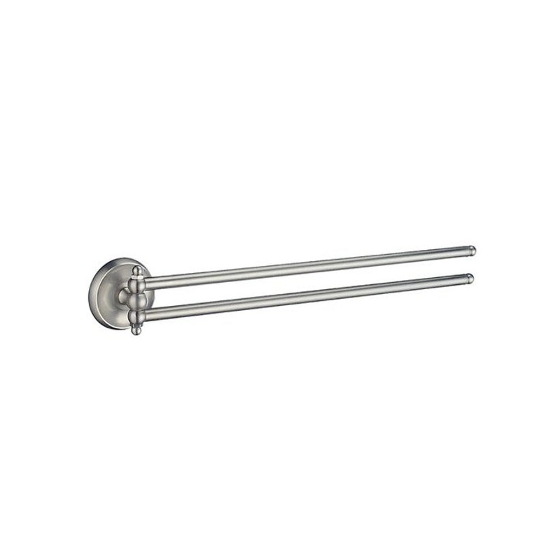 Smedbo V226N Villa Towel Rail Swing-Arm in Brushed Nickel
