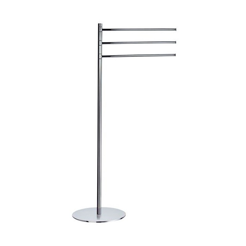 Smedbo FK303 Outline Towel Rail Free Standing in Polished Chrome