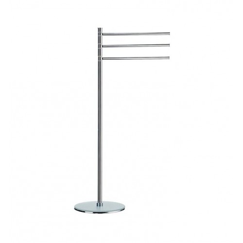 Smedbo FK307 Outline Towel Rail Free Standing in Polished Chrome