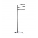 Smedbo FK604 Outline Towel Rail Free Standing in Stainless Steel Polished