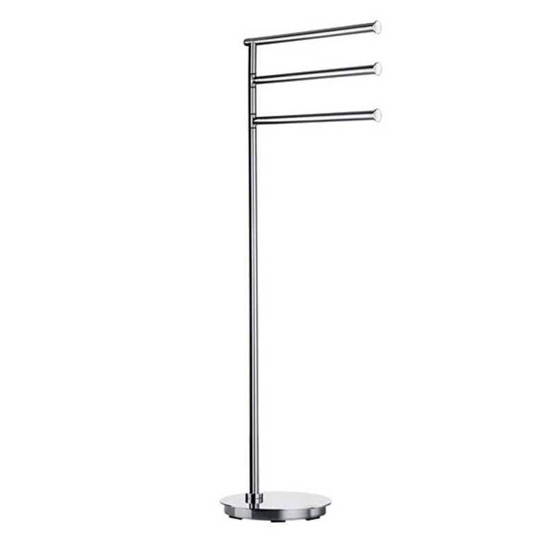 Smedbo FK608 Outline Towel Rail Free Standing in Stainless Steel Polished