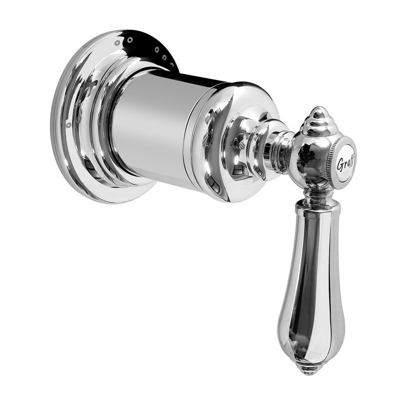 Graff G-8061-LM34S Canterbury Nantucket Transfer Valve Trim Plate and Handle