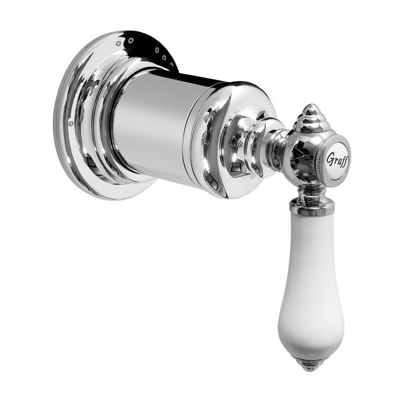 Graff G-8061-LC1S Canterbury Nantucket Transfer Valve Trim Plate and Handle