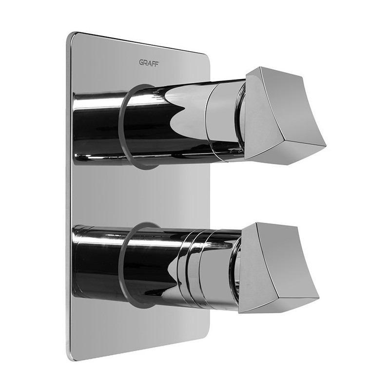 Graff G-8045-C10S Fontaine STAMPED Trim Plate with Handle