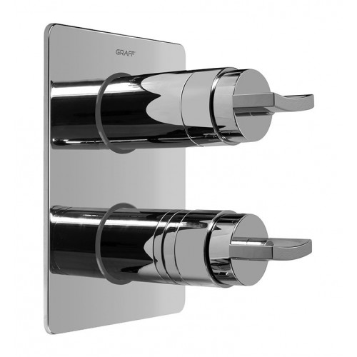 Graff G-8045-C14S Sade Targa Luna STAMPED Trim Plate with Handle