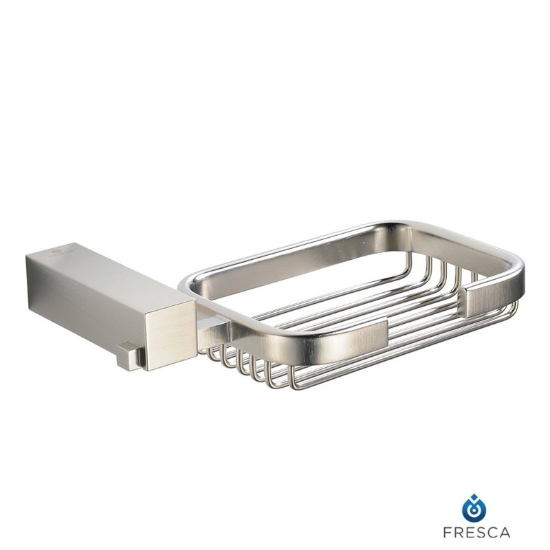 Fresca FAC0409BN Ottimo Soap Basket in Brushed Nickel