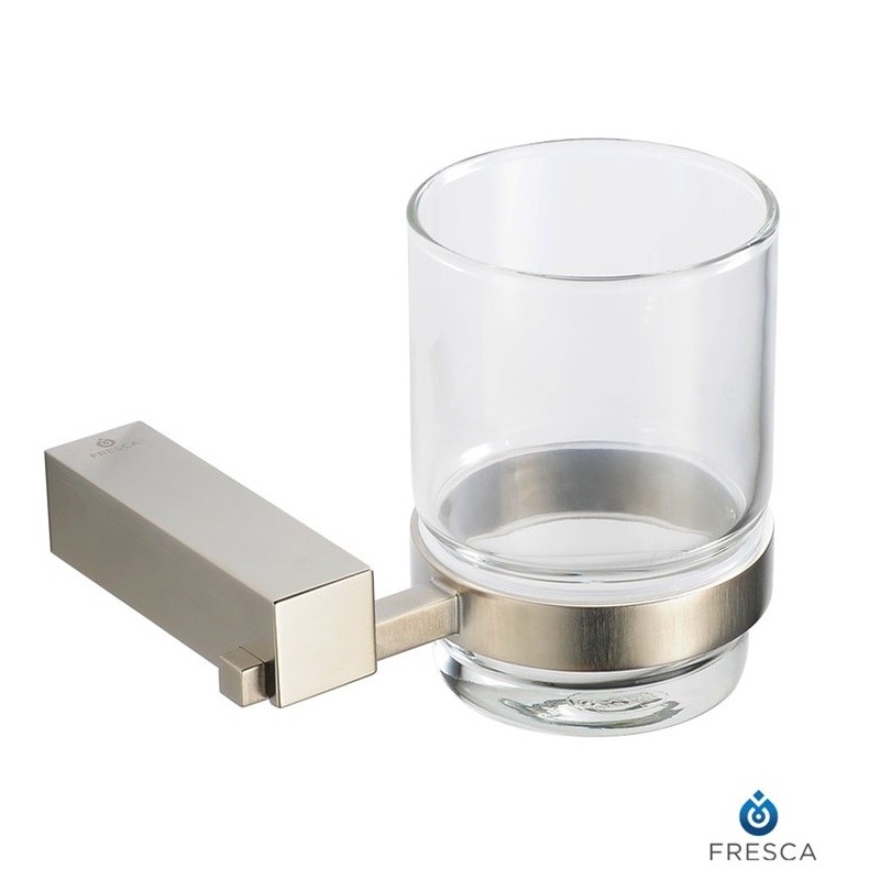 Fresca FAC0410BN Ottimo Tumbler Holder in Brushed Nickel
