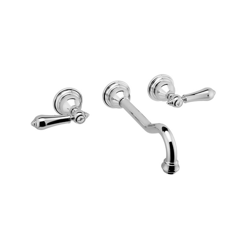 Graff G-2531-LM34 Canterbury Nantucket Wall Mounted Lavatory Faucet