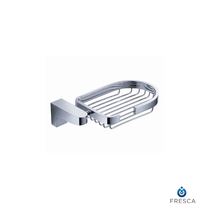 Fresca Generoso Soap Basket in Chrome