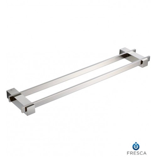 Fresca FAC1439BN Ellite 20" Double Towel Bar in Brushed Nickel