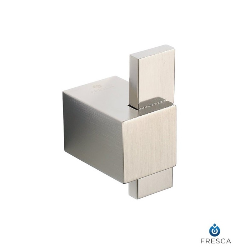 Fresca FAC1401BN Ellite Robe Hook in Brushed Nickel