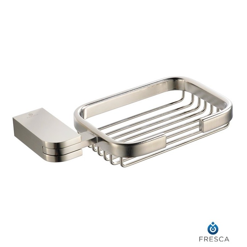Fresca FAC1309BN Solido Soap Basket in Brushed Nickel