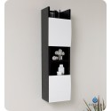 Fresca FST2020WG Bathroom Linen Cabinet with 3 Open Shelves