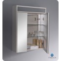 Fresca FMC3001 Light Oak Bathroom Medicine Cabinet with Three Level Shelving