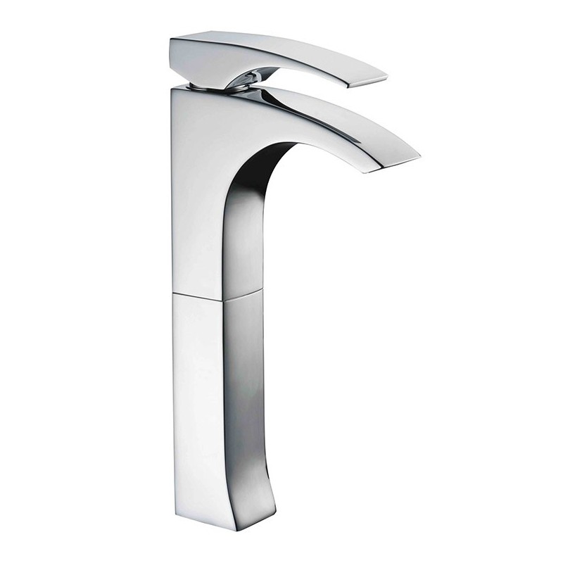 ALFI Brand AB1587-PC Tall Polished Chrome Single Lever Bathroom Faucet