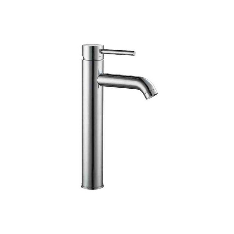 ALFI Brand AB1023-BN Tall Brushed Nickel Single Lever Bathroom Faucet