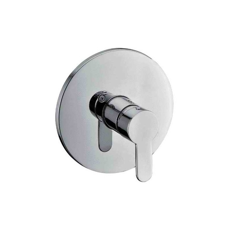 ALFI Brand AB3001-PC Polished Chrome Shower Valve Mixer with Rounded Lever Handle