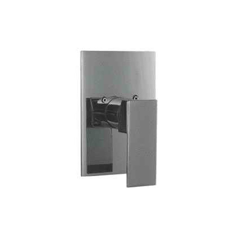 ALFI Brand AB5501-BN Brushed Nickel Shower Valve Mixer with Square Lever Handle