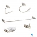 Fresca FAC0100BN Magnifico 5 Piece Bathroom Accessory Set in Brushed Nickel