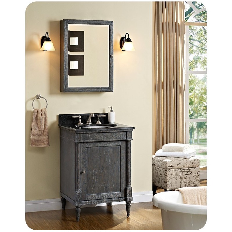 Fairmont Designs 143-V24 Rustic Chic 24 inch Vanity in Silvered Oak