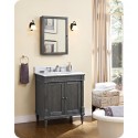 Fairmont Designs 143-V30 Rustic Chic 30 inch Vanity in Silvered Oak