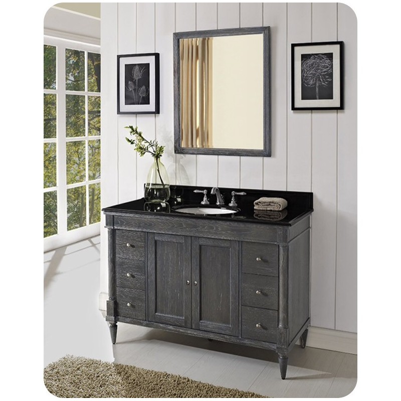 Fairmont Designs 143-V48 Rustic Chic 48 inch Vanity in Silvered Oak