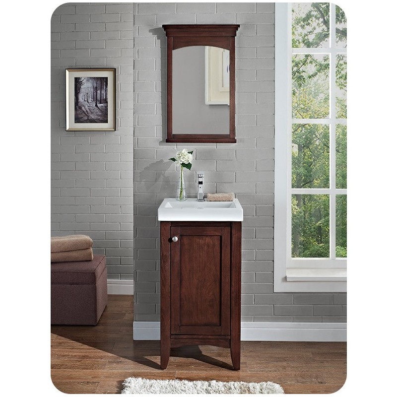 Fairmont Designs 1513-V1816 Shaker Americana 18 x 16 inch Vanity in Habana Cherry