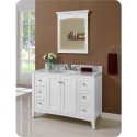 Fairmont Designs 1512-V48 Shaker Americana 48 inch Vanity in Polar White