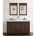 Fairmont Designs 1503-V6021D Smithfield 60 inch Double Bowl Vanity in Mink