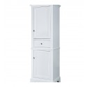 Fairmont Designs 1502-HT2118_V2118 Framingham 21" Linen Tower in Polar White