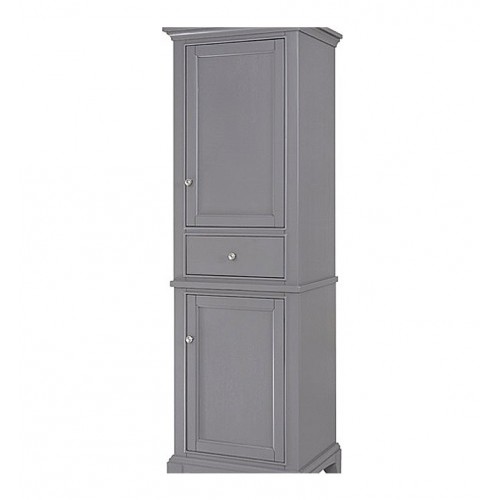 Fairmont Designs 1504-HT2118_V2118 Smithfield 21" Linen Tower in Medium Gray