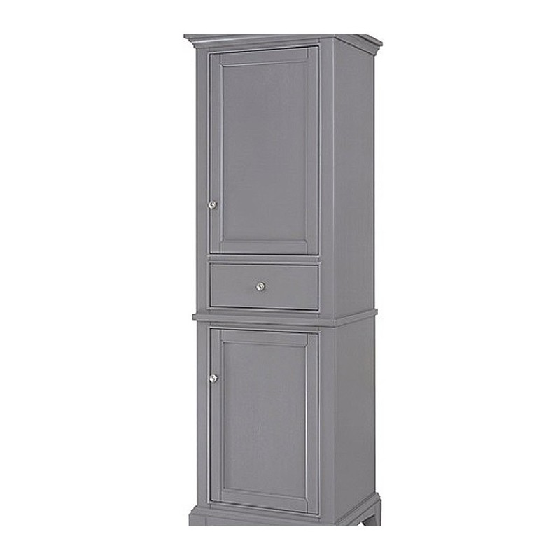 Fairmont Designs 1504-HT2118_V2118 Smithfield 21" Linen Tower in Medium Gray