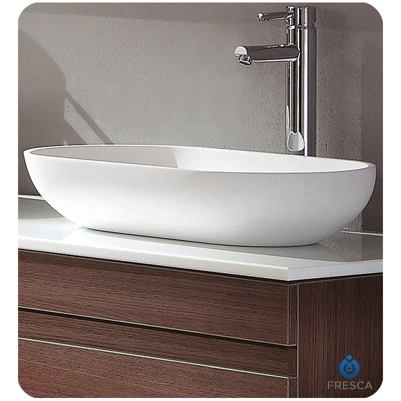Fresca FVS8054WH White Bathroom Sink