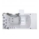 Ella 9316 Petite Dual Air and Hydro Massage Walk In Tub