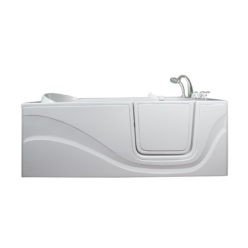 Ella 30600 Lay Down Gel Coat 60" Walk In Bathtub