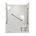 Ella 6036BF5P-SP36 Standard Plus 36 Barrier Free Roll In Shower Kit - 60" x 36"