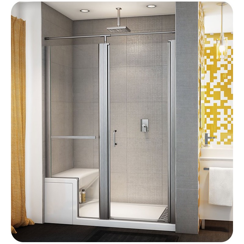 Fleurco Alessa-EUA58 Banyo Sevilla In Line Door and Panel (Alessa Base and Seat Optional)