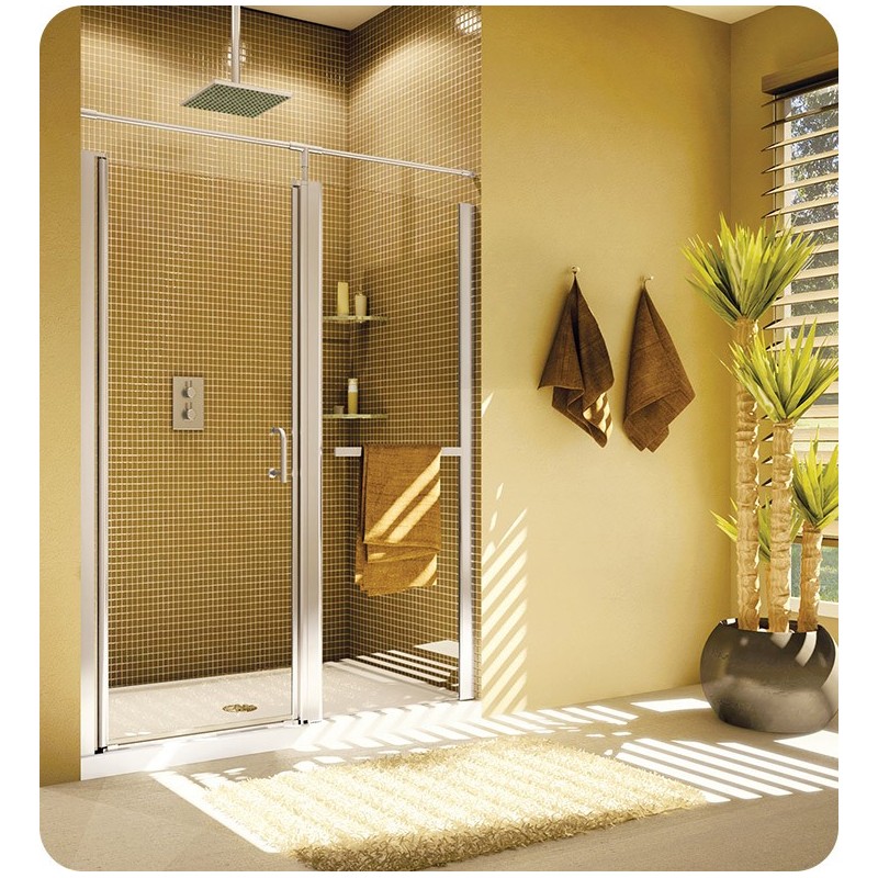 Fleurco E4143 Banyo Sevilla In Line 41-43 Semi Frameless In Line Pivot Door