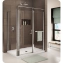 Fleurco E4842 Banyo Sevilla In Line 4842 Semi Frameless In Line Pivot Door with Return Panel