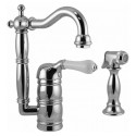 Graff G-5257-LC3 Canterbury Bar Faucet with Porcelain Lever Handle