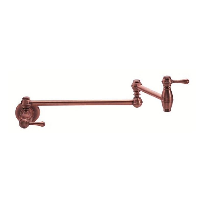 Danze D205057AC Opulence™ Single Handle Wall Mount Pot Filler in Antique Copper