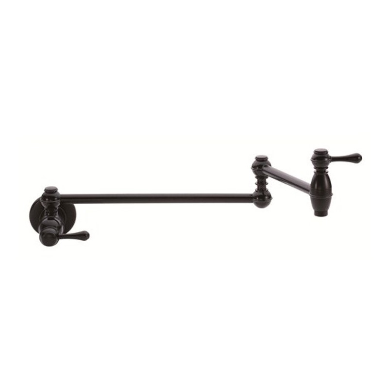Danze D205057BS Opulence™ Single Handle Wall Mount Pot Filler in Satin Black