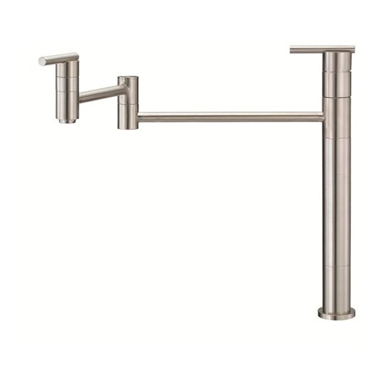 Danze D206558SS Parma™ Single Handle Deck Mount Pot Filler in Stainless Steel